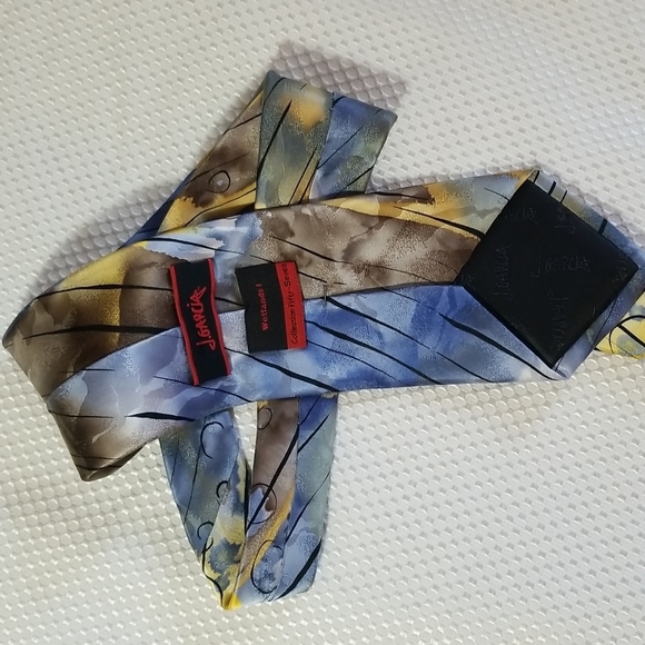 J.GARCIA WETLANDS MENS 10)% SILK TIE COLLECTION FIFTY SEVEN. - Picture 7 of 7
